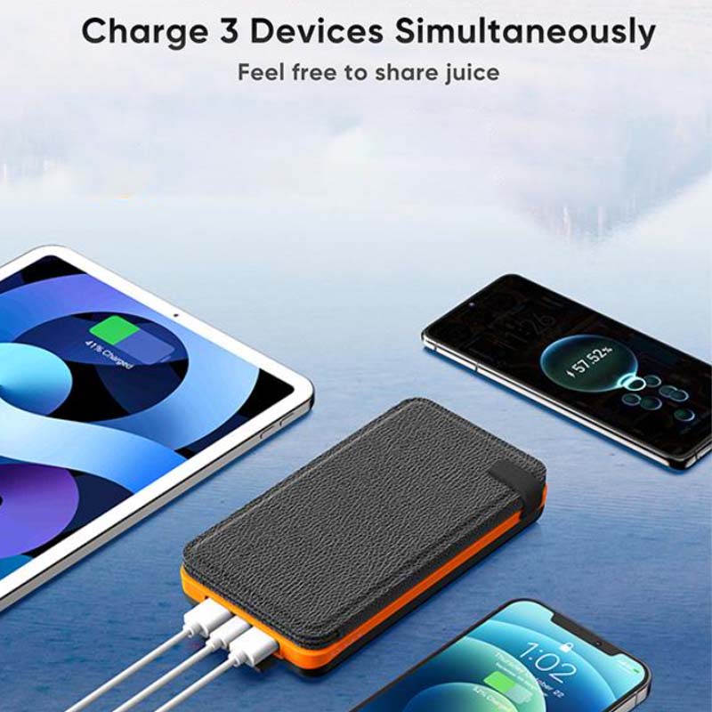 25000mAh High-Performance Solar Power Bank with Fast Charging