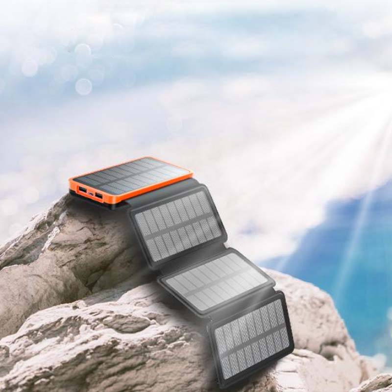 25000mAh High-Performance Solar Power Bank with Fast Charging