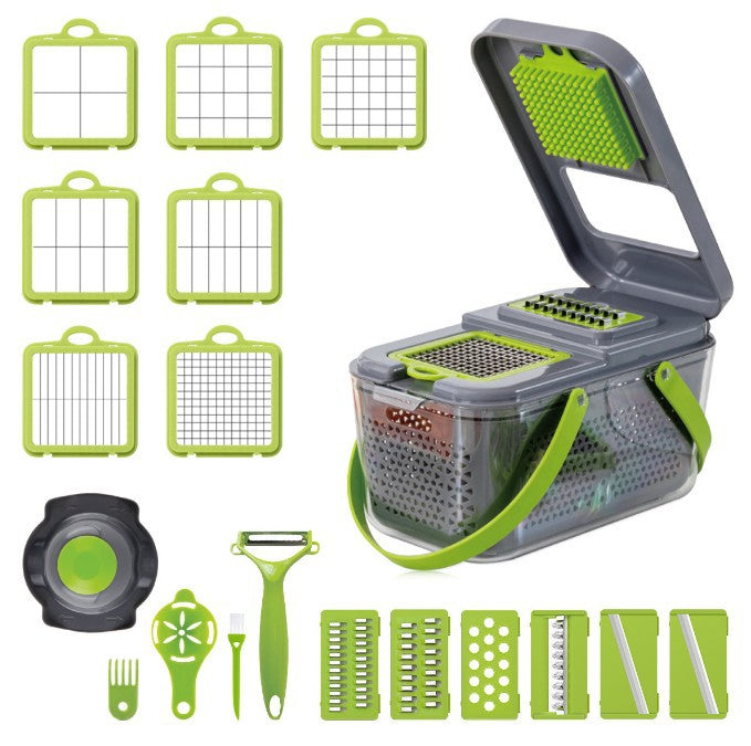 18-in-1 Veggie Slicer: The Ultimate All-in-One Kitchen Prep Tool