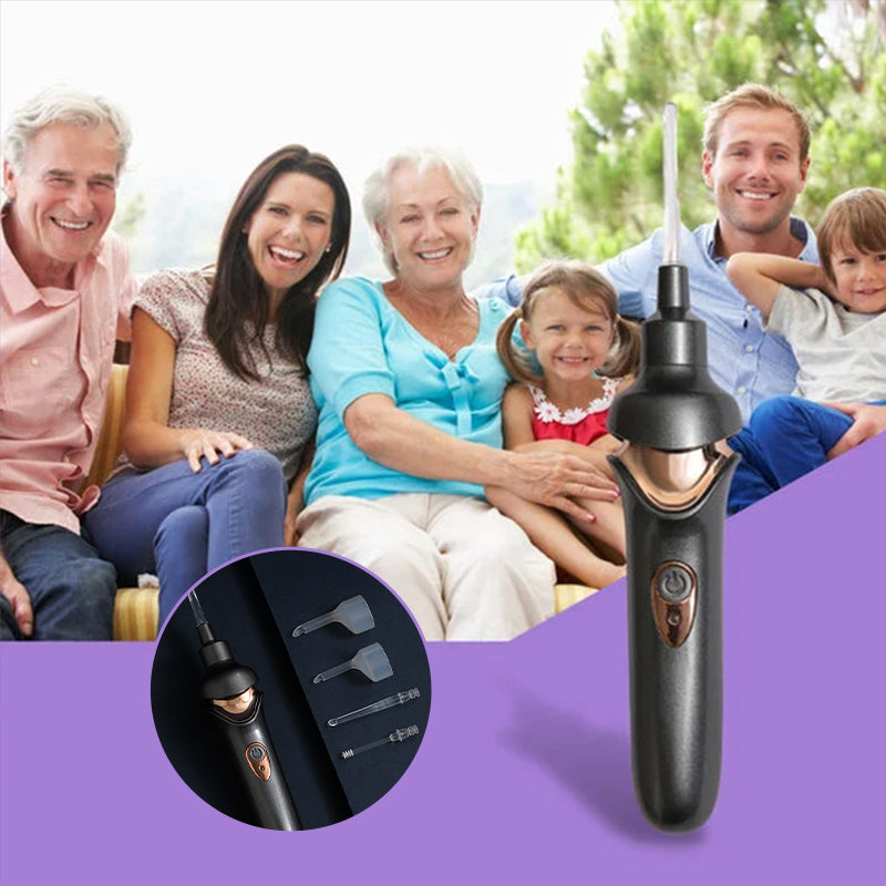 5-in-1 Electric Earwax Remover Kit - Gentle, Safe Ear Cleaning