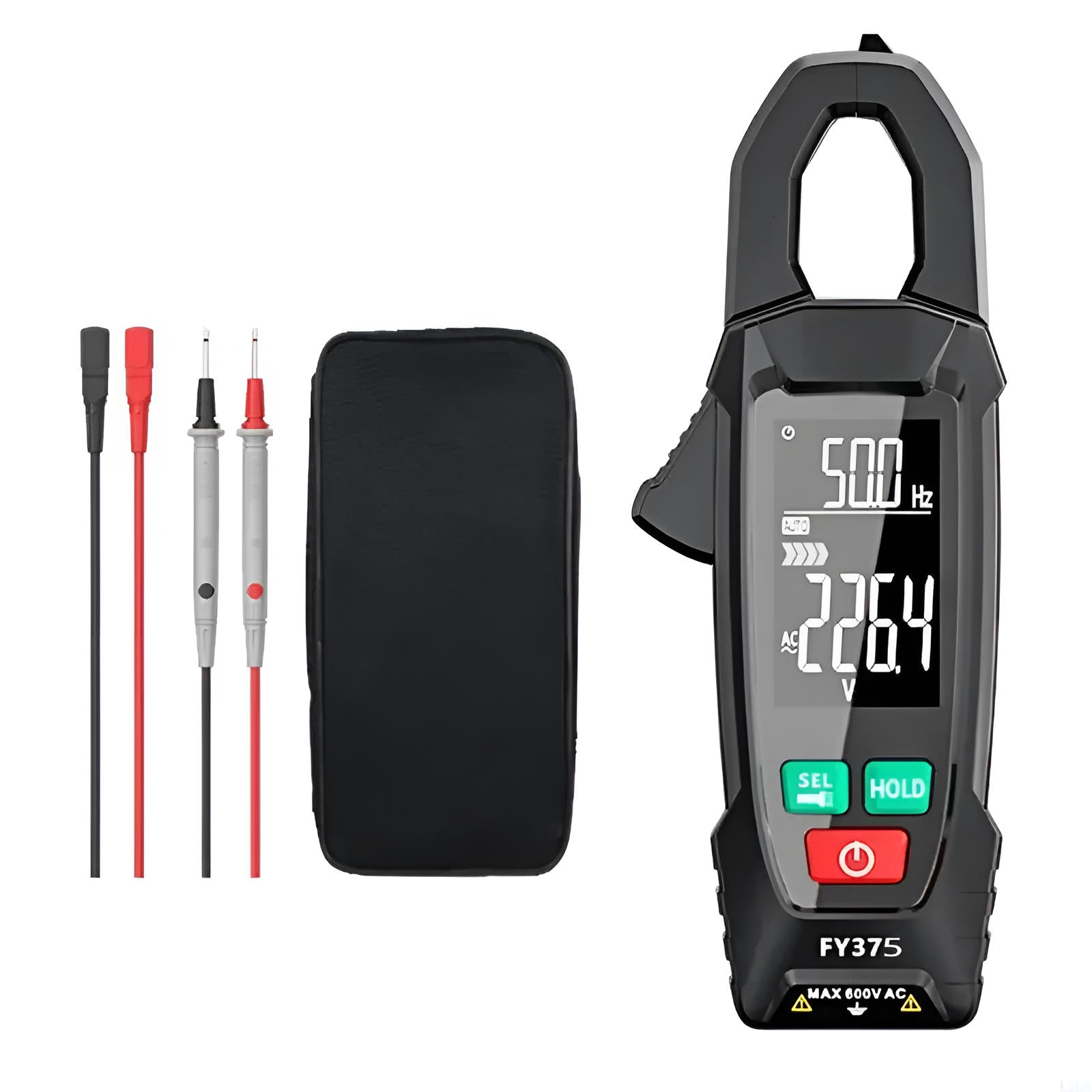 AC/DC Clamp Meter for Precise Electrical Measurements