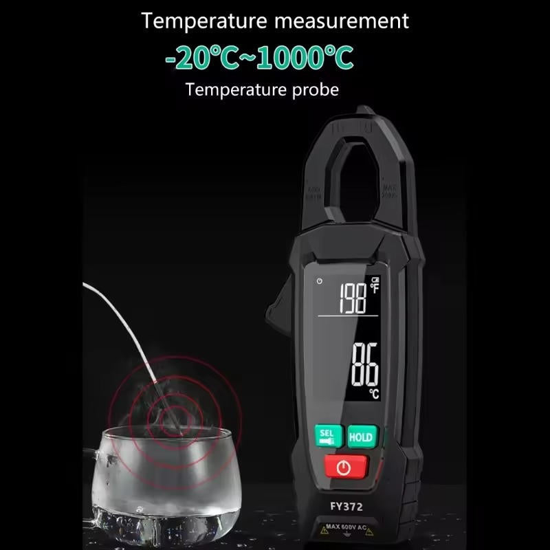 AC/DC Clamp Meter for Precise Electrical Measurements