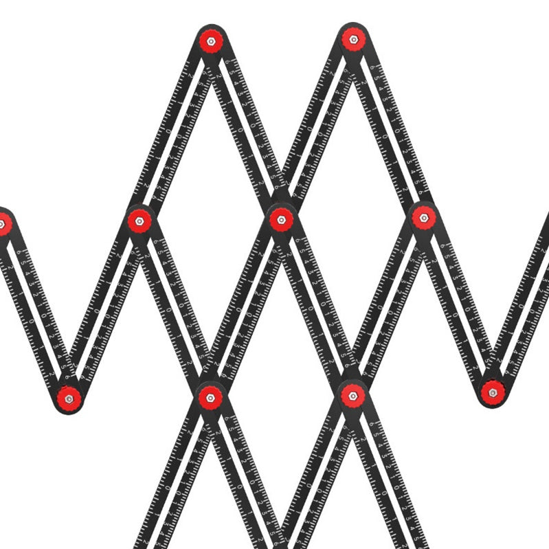 Adjustable Aluminum Alloy Folding Tile Ruler – Lightweight, Durable, and Precise for Tile Work