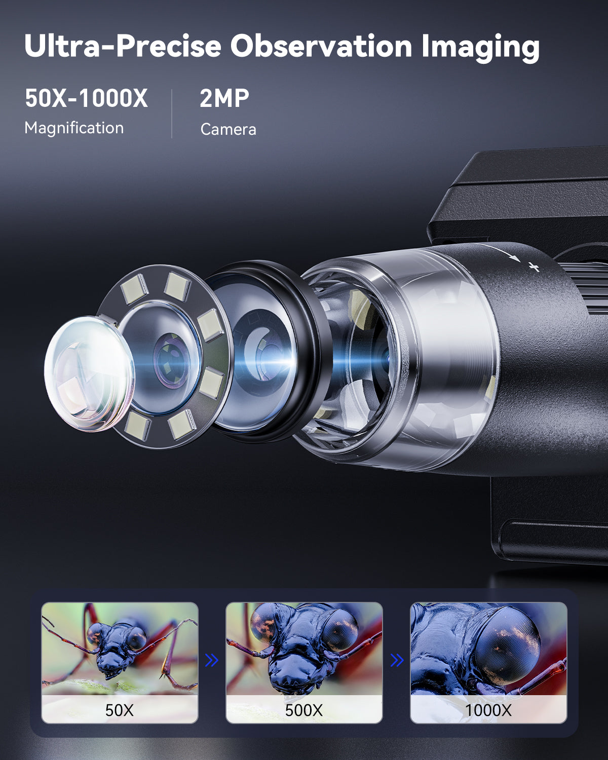4.3-Inch Digital Soldering Microscope for Precise Electronics Repair