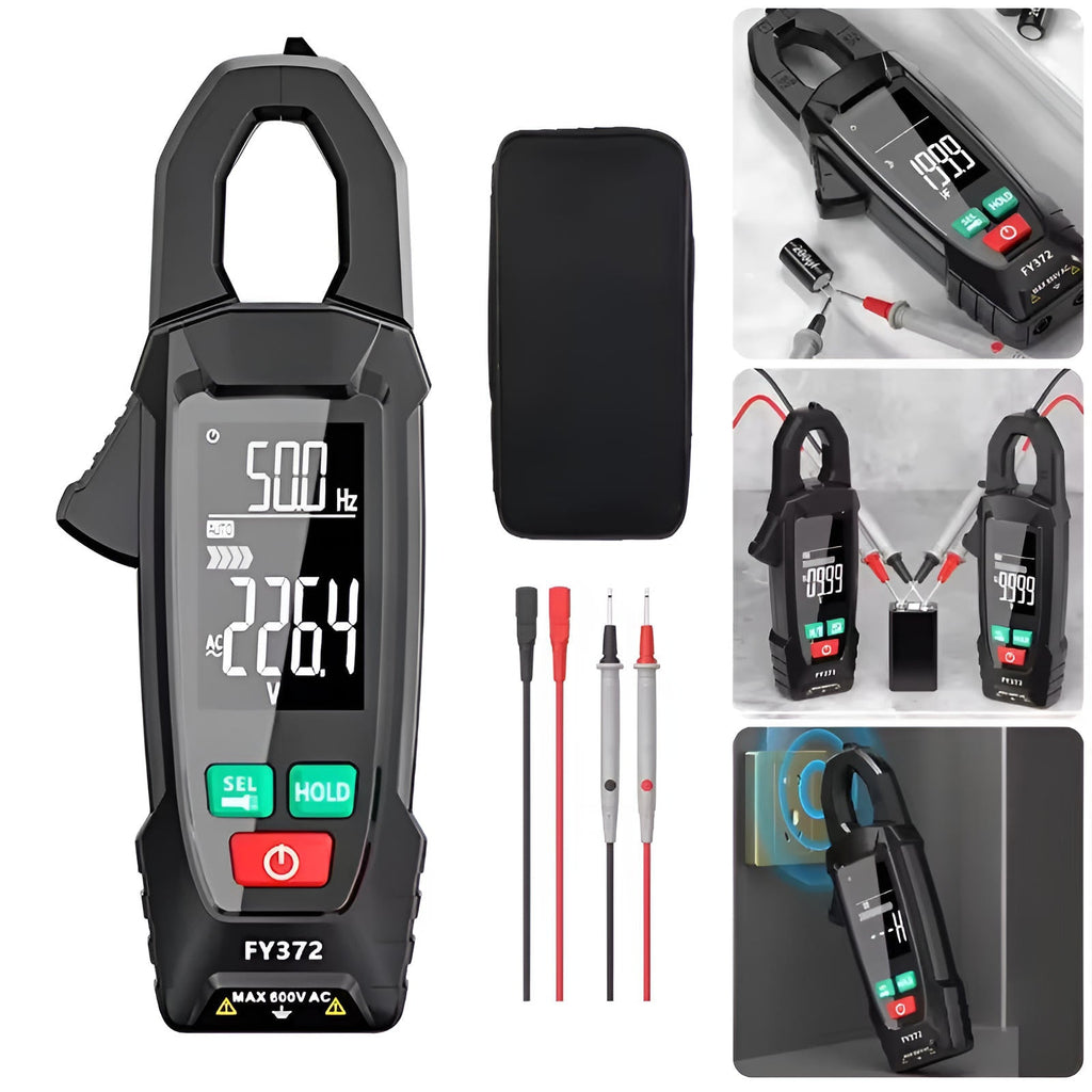 AC/DC Clamp Meter for Precise Electrical Measurements