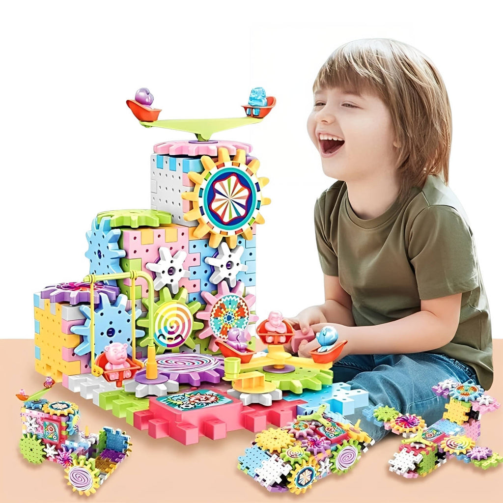 263-Piece Kids Building Blocks Set for Creative Play