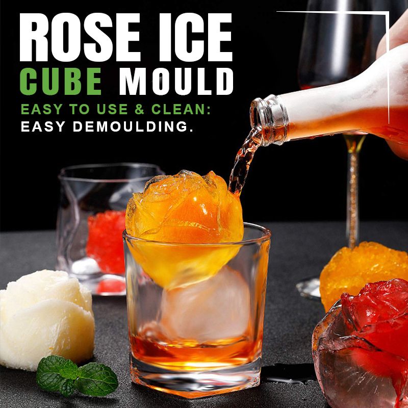Two-Stage Push-In Ice Cube Tray for Easy-Release Ice Cubes