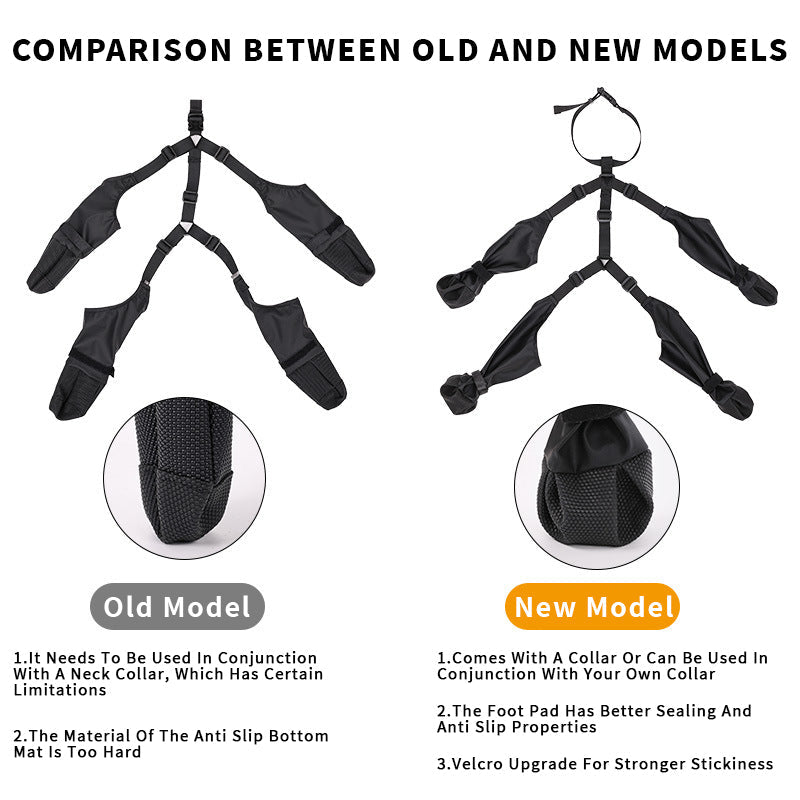 Secure-Fit Adjustable Dog Boots for Comfort and Protection