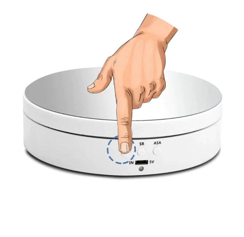 Premium 360° Electric Motorized Rotating Display Stand