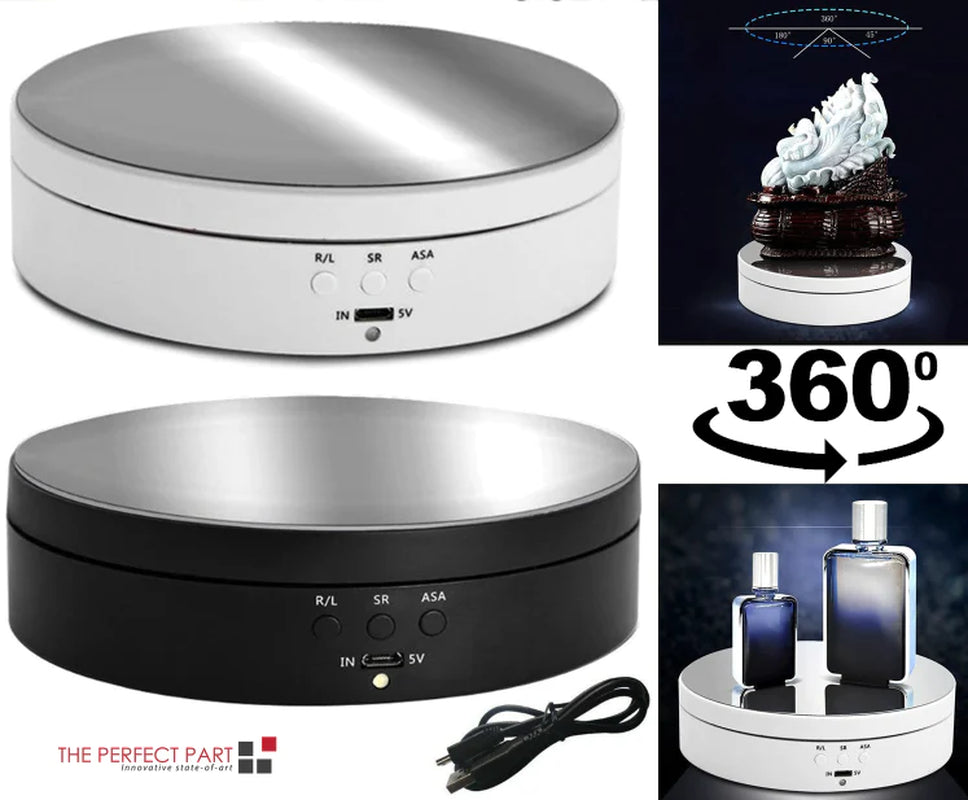 Premium 360° Electric Motorized Rotating Display Stand
