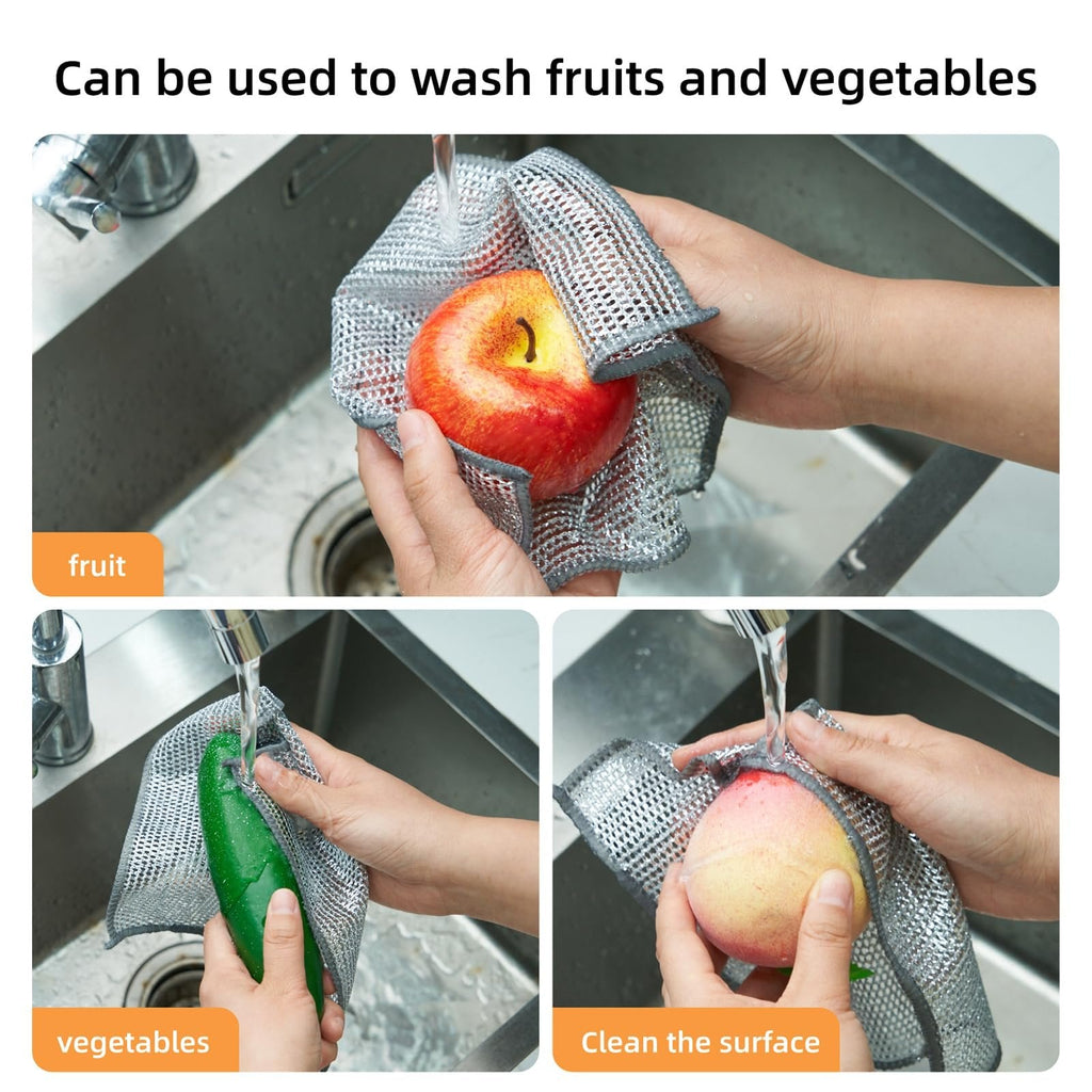 20-Piece Cleaning Cloth Set – Soft, Absorbent, Multi-Purpose Cloths