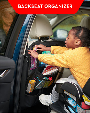 Two-Pack Car Backseat Organizer – Convenient Rear Seat Storage (Set of 2)