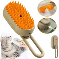 3-in-1 Pet Steam Grooming Brush - Deep Clean, Detangle & Shine