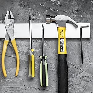 14-Inch Magnetic Knife & Tool Holder – Secure, Quick-Access Organization for Kitchen and Workshop