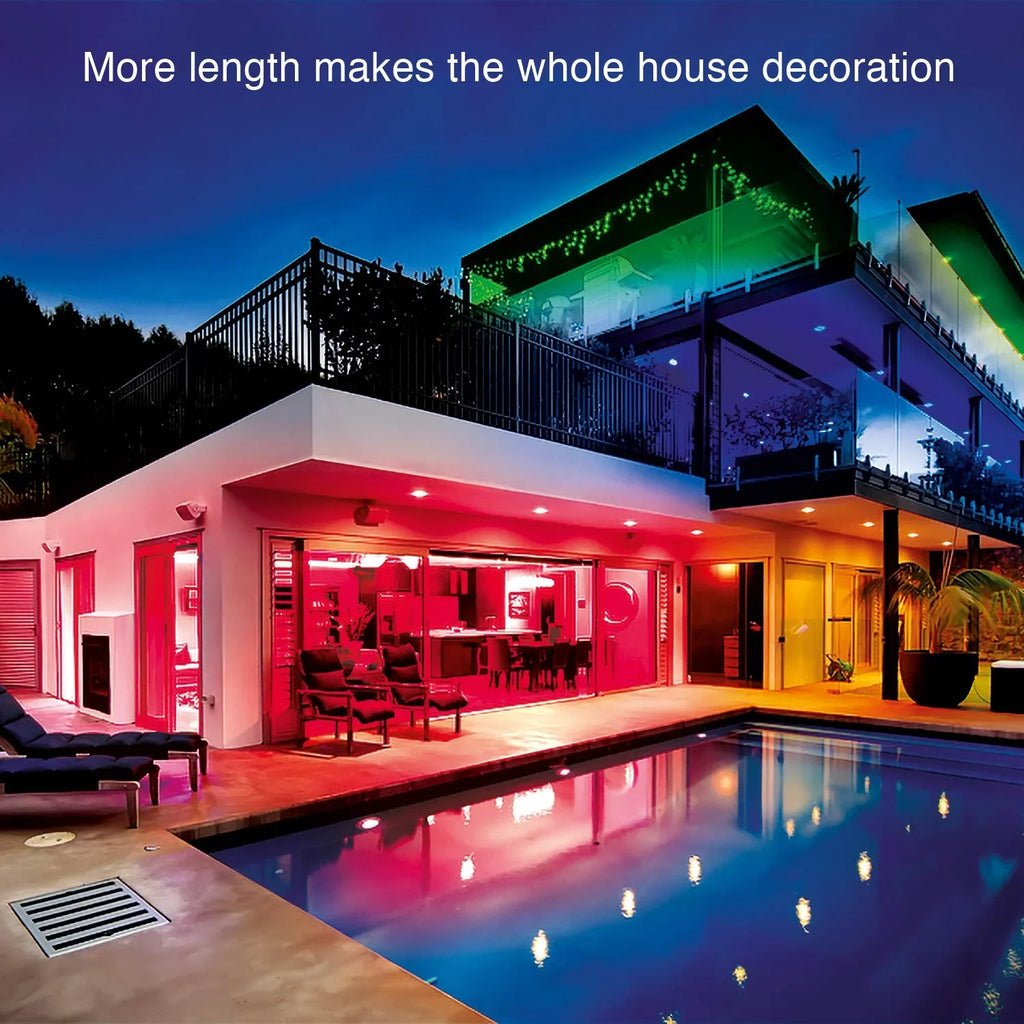 32-Foot LED Strip Light - Flexible, Easy-to-Install Accent Lighting