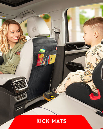 Two-Pack Car Backseat Organizer – Convenient Rear Seat Storage (Set of 2)