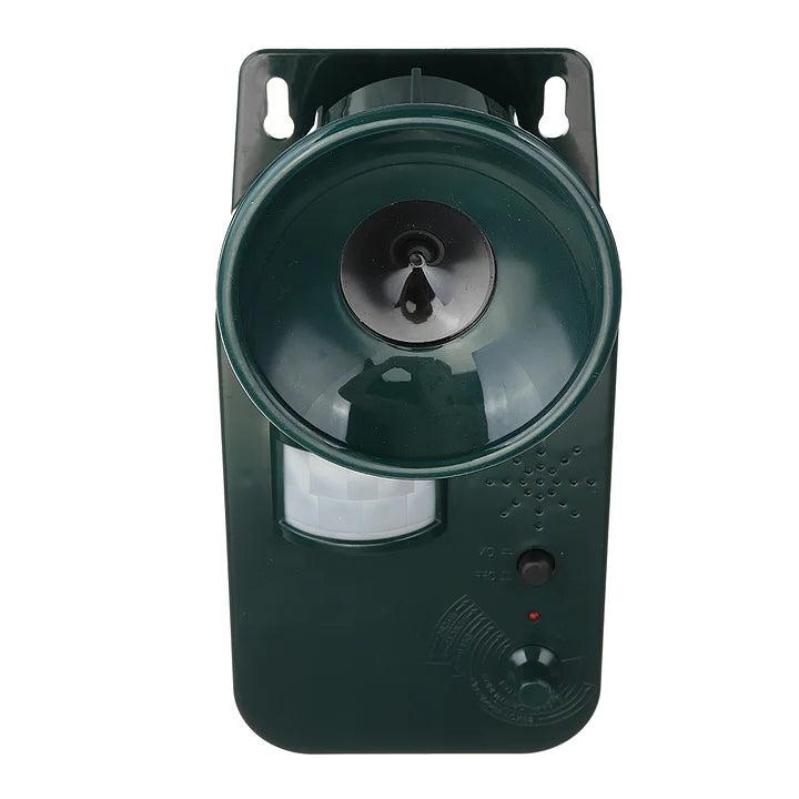 5000 sq ft Ultrasonic Cordless Pest Repeller – 9V DC Outdoor Animal Deterrent for Safe, Effective Repulsion of Various Animals