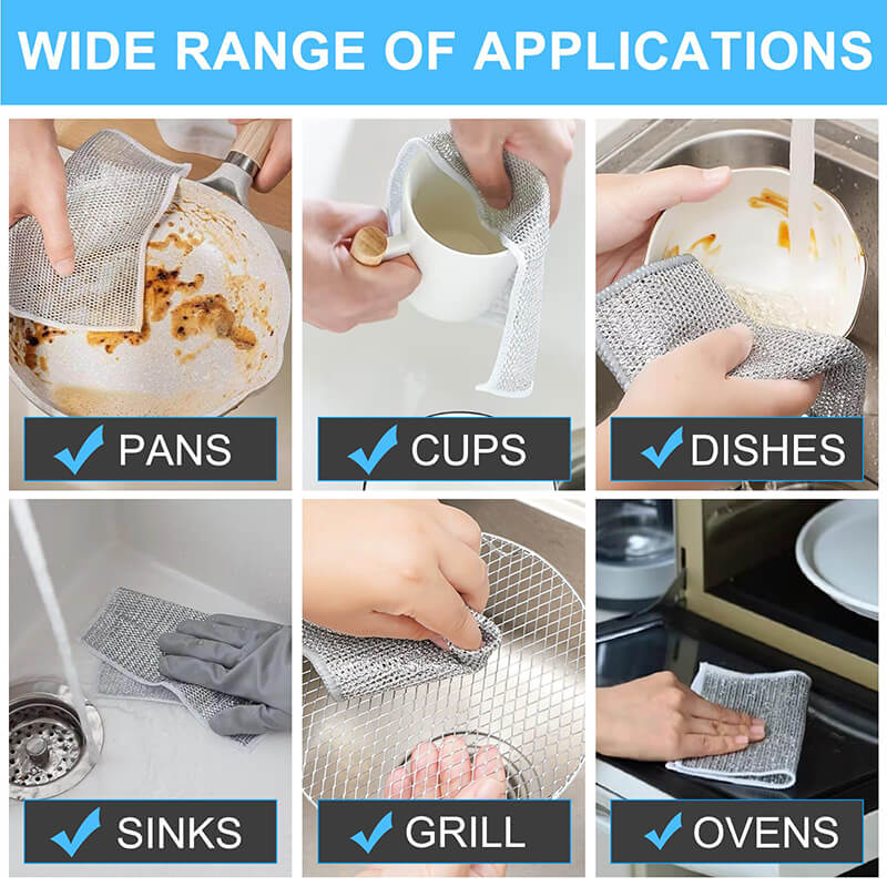 20-Piece Cleaning Cloth Set – Soft, Absorbent, Multi-Purpose Cloths