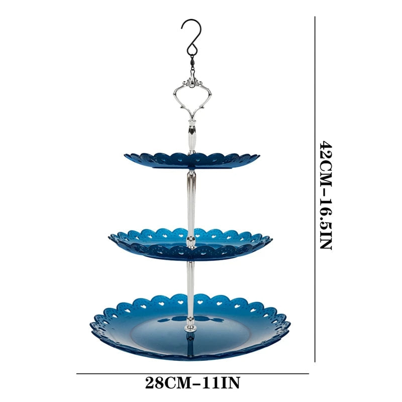 Triple-Tier Hanging Bird Feeder & Bird Bath Combo – Attract More Birds with One Stylish Outdoor Setup