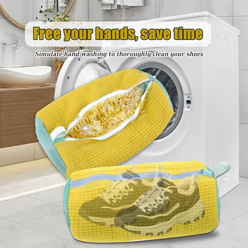 2-Pack Shoe Washing Bags for Laundry - Protect Your Shoes in the Wash