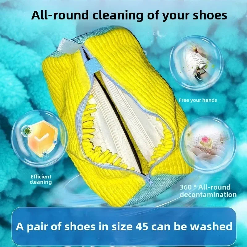 2-Pack Shoe Washing Bags for Laundry - Protect Your Shoes in the Wash