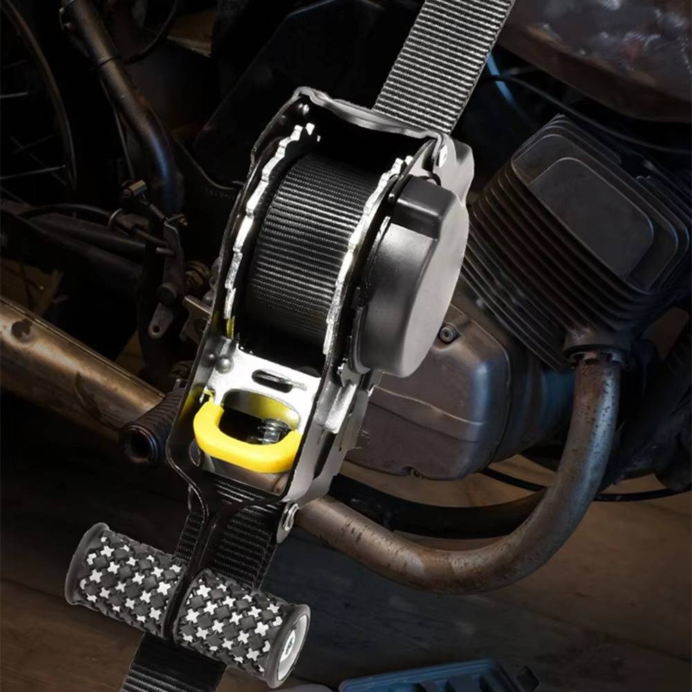 Two-Pack Retractable Ratchet Straps