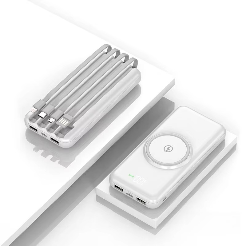 20000mAh Portable Power Bank – High-Capacity USB Charger for All-Day Power