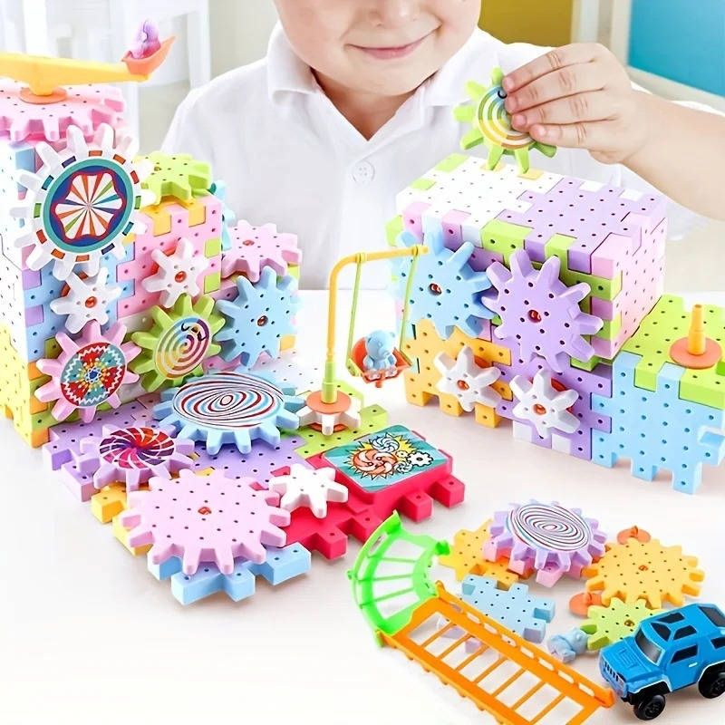 263-Piece Kids Building Blocks Set for Creative Play