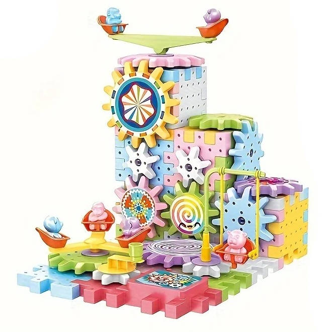 263-Piece Kids Building Blocks Set for Creative Play