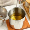 Premium 1200ML Deep Fryer Pot with Strainer for Easy, Crispy Frying