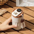 450ml Smart Travel Mug with LED Display — Sleek, On-the-Go Hydration