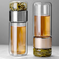 430ml Borosilicate Glass Dual-Layer Tea Infuser