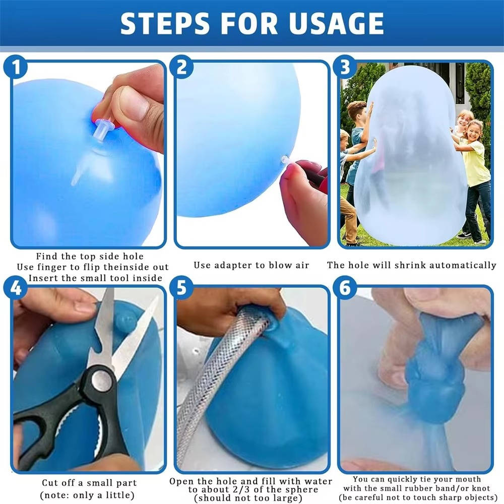 Set of 3 Giant Jelly Balloon Balls