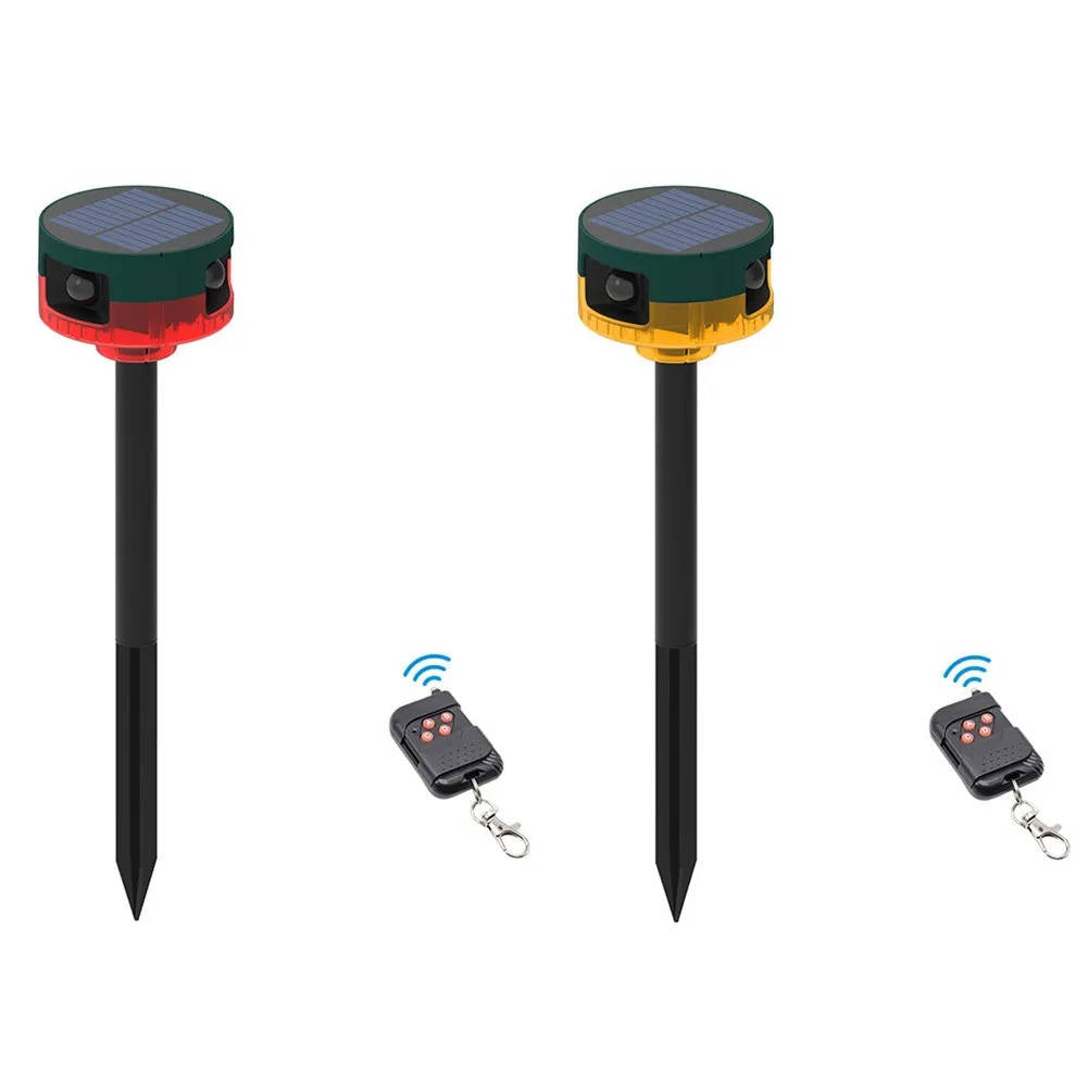 360-Degree Solar Repeller: Effective Deterrent for Pigeons and Other Birds, Wild Boar, Rabbits & Deer