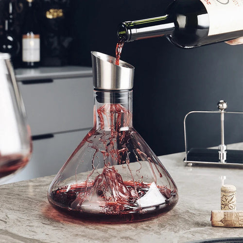 1500ml Wine Decanter with Aerator – Elevate Flavor and Aroma