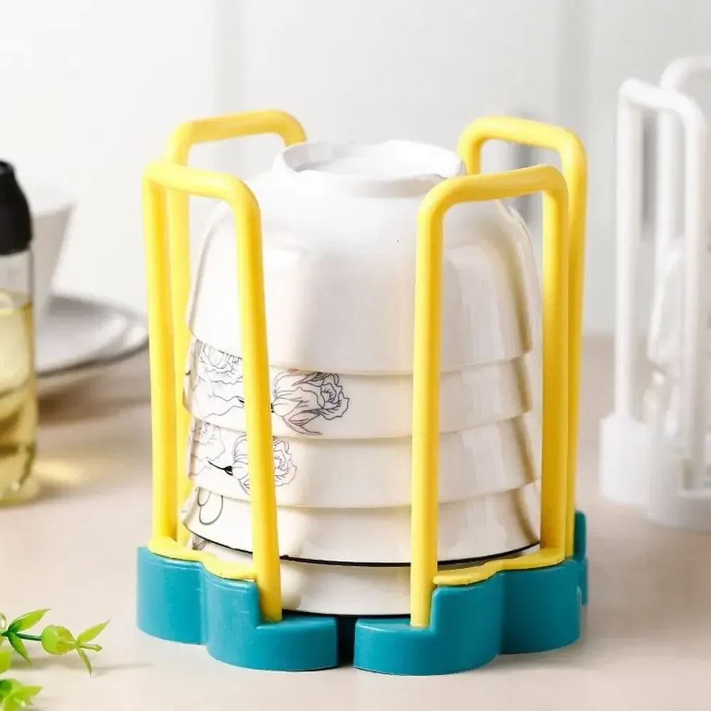 Versatile Adjustable Bowl Draining Rack for Easy Drying