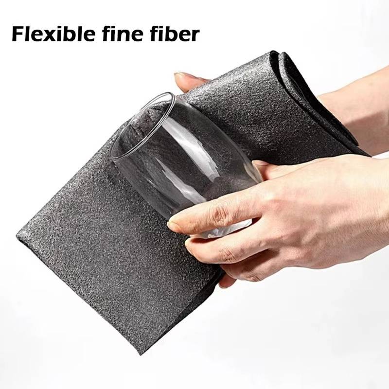 10-Piece Versatile Microfiber Cloth Set for Windows, Car, and Kitchen - Streak-Free and Ultra-Absorbent