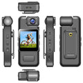 4K Ultra HD Mini WiFi Body Camera - Compact Wearable High-Resolution Video Recorder