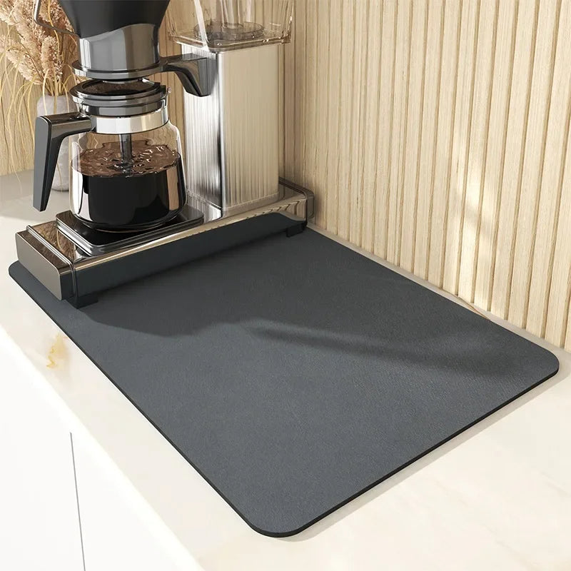 Premium Ultra-Absorbent Dish Drying Mat, 30×40 cm