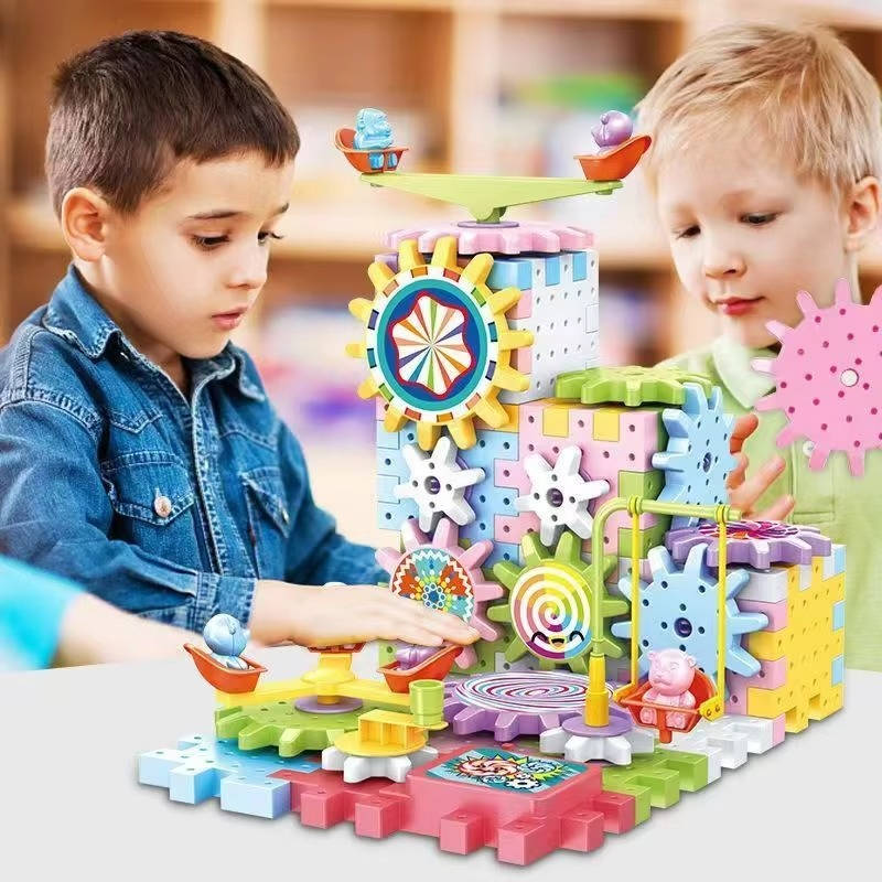 263-Piece Kids Building Blocks Set for Creative Play
