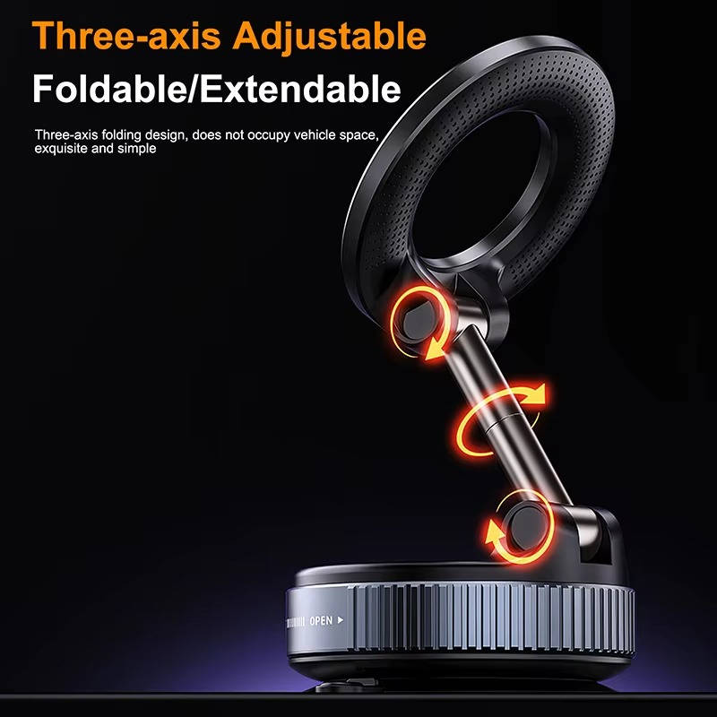 360° Rotating Magnetic Phone Holder for Hands-Free Convenience
