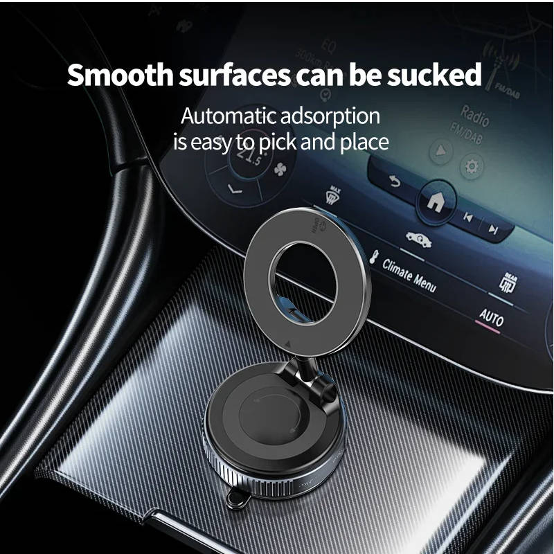 360° Rotating Magnetic Phone Holder for Hands-Free Convenience