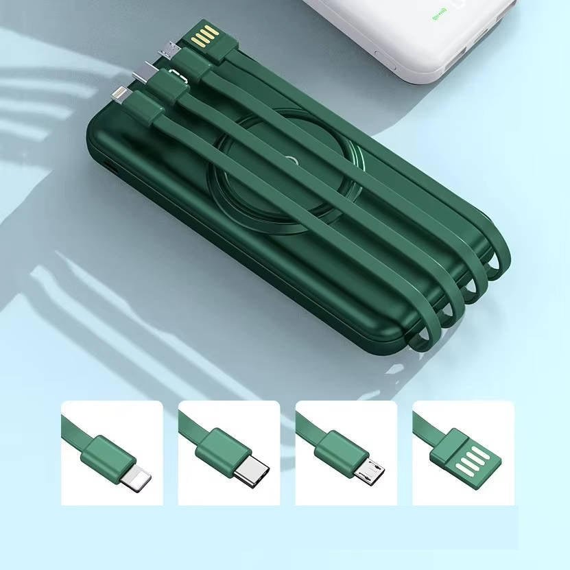 20000mAh Portable Power Bank – High-Capacity USB Charger for All-Day Power