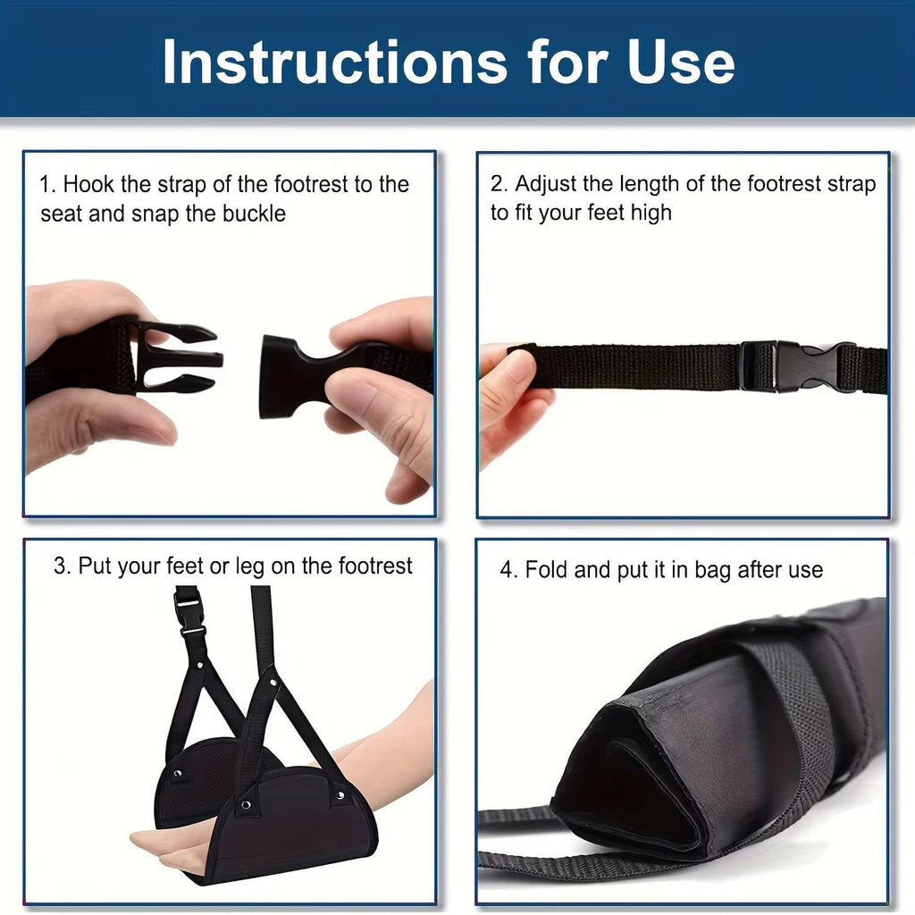 Two-Piece Foot Hammock Set for Ultimate Relaxation