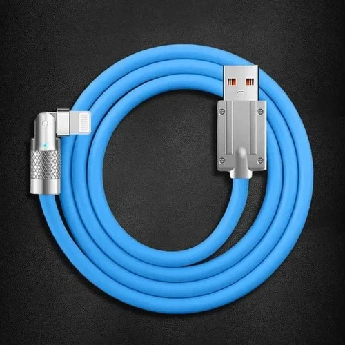 180° Rotating Fast-Charge Cable for Effortless, One-Handed Charging