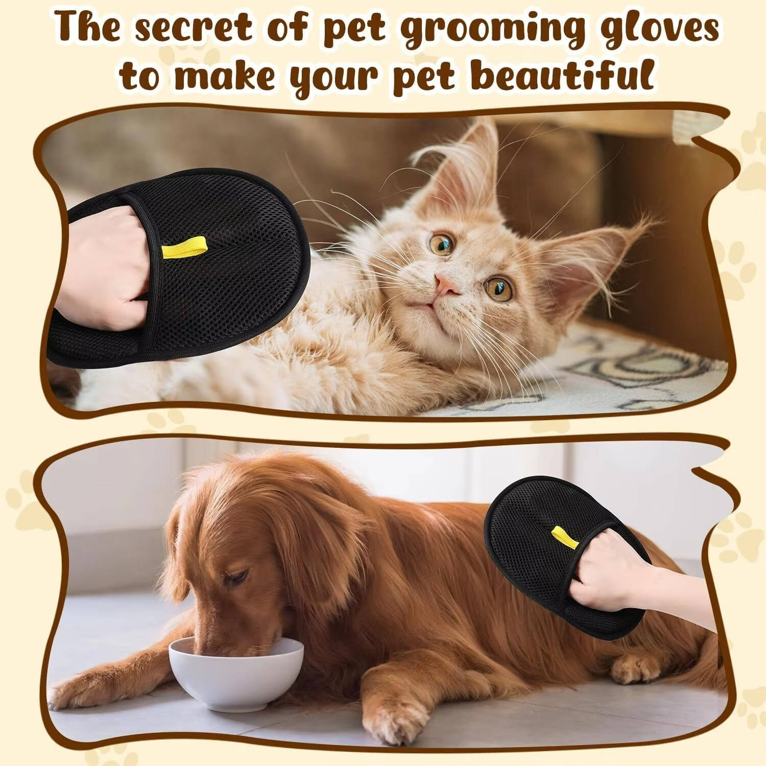 2-Piece Pet Hair Remover Tool Set