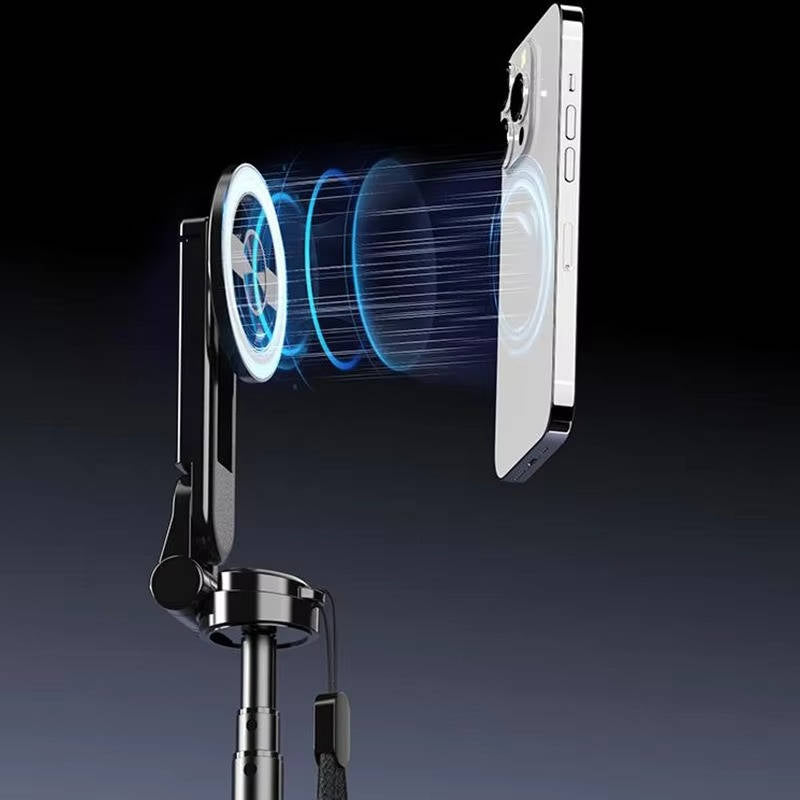 4-in-1 Magnetic Selfie Stick — Versatile, Portable Selfie Tool for Perfect Shots
