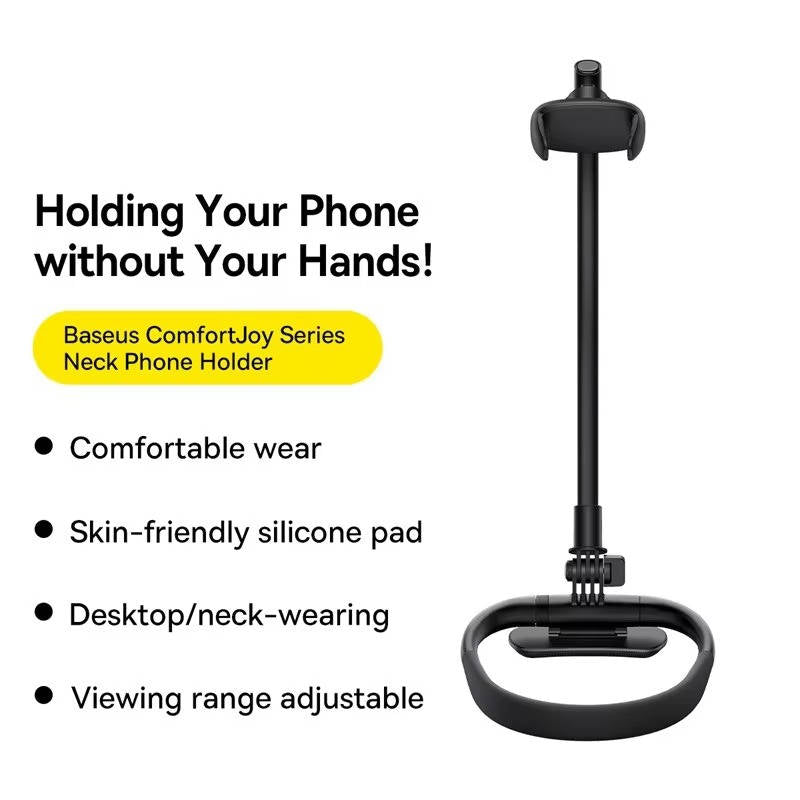 Adjustable Phone Holder for Desk, Bed, and Mattress – Multi-Angle, Hands-Free Viewing Stand