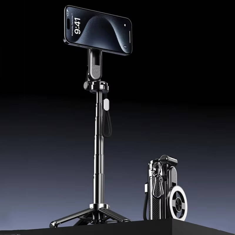 4-in-1 Magnetic Selfie Stick — Versatile, Portable Selfie Tool for Perfect Shots