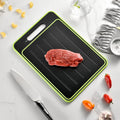 All-in-One 4-in-1 Cutting Board with Thawing Tray and Knife Sharpener
